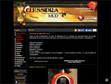 Tablet Screenshot of clessidra.it